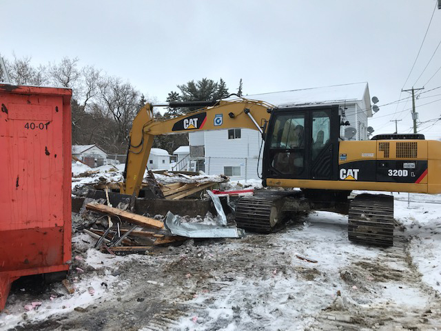 photo excavation démolition